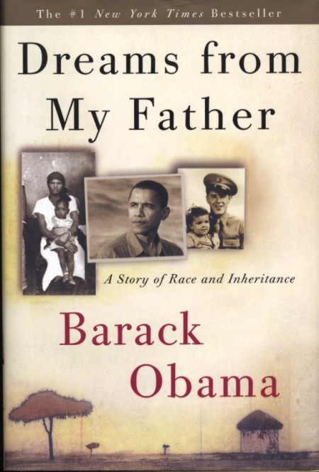 Portada de "Dreams from my father" de Barack Obama
