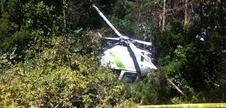 Maule: Helicóptero cayó en cercanías de San Clemente - Bío Bío - BioBioChile