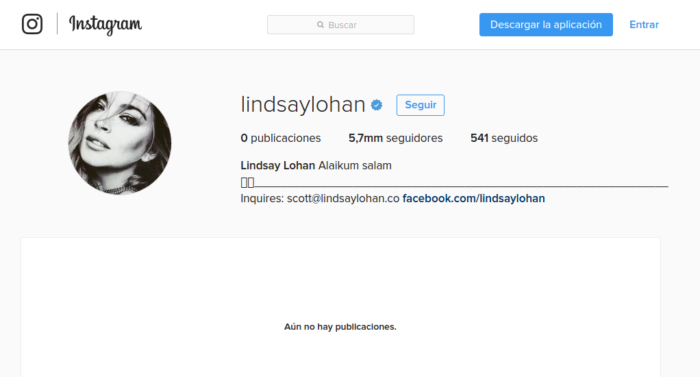 Lindsay Lohan l Instagram
