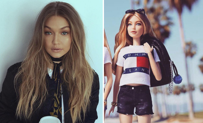 Gigi Hadid ahora tiene su propia Barbie y luce igual a ella