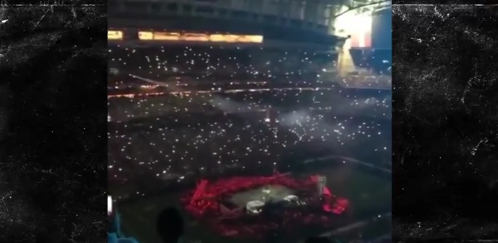 Nos engañó a todos: Lady Gaga no saltó desde el techo del estadio en el Super Bowl