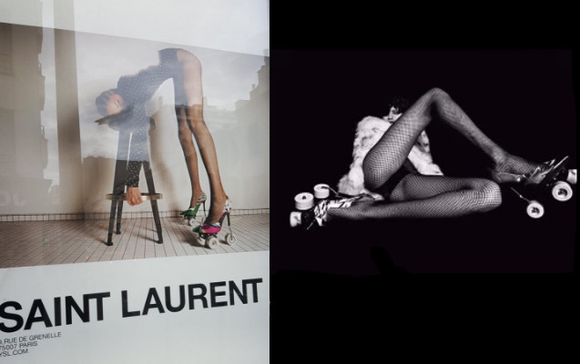 Polémica publicidad de Yves Saint Laurent