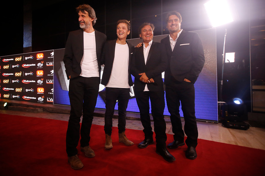 Francisco Melo, Simón Pesutic, Rodrigo Muñoz y Jorge Zabaleta
