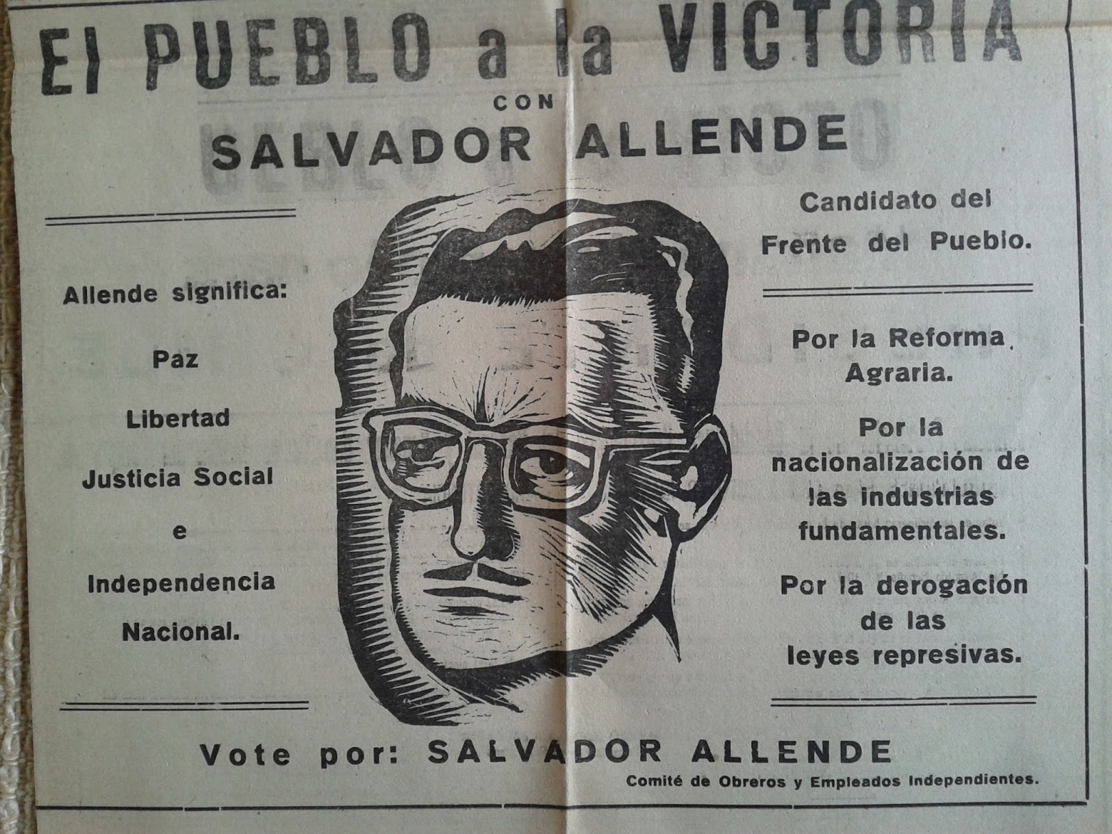 La campaña presidencial de Salvador Allende en Magallanes en 1952.