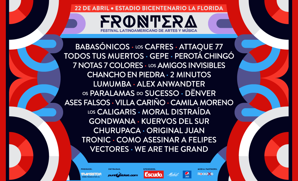 Cartel definitivo de Frontera Festival 2017