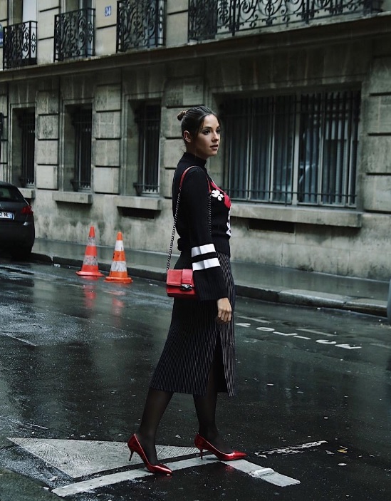 Kel Calderón y Vesta Lugg muestran sus look en la Semana de la Moda de París