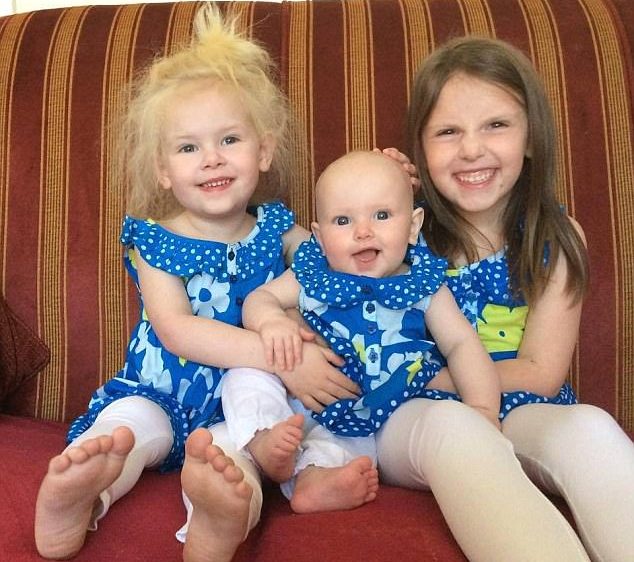 Lyla y sus hermanas  | Daily Mail