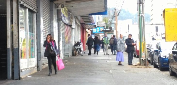 El jueves cercarán tramo de calle Caupolicán de Concepción para ... - BioBioChile