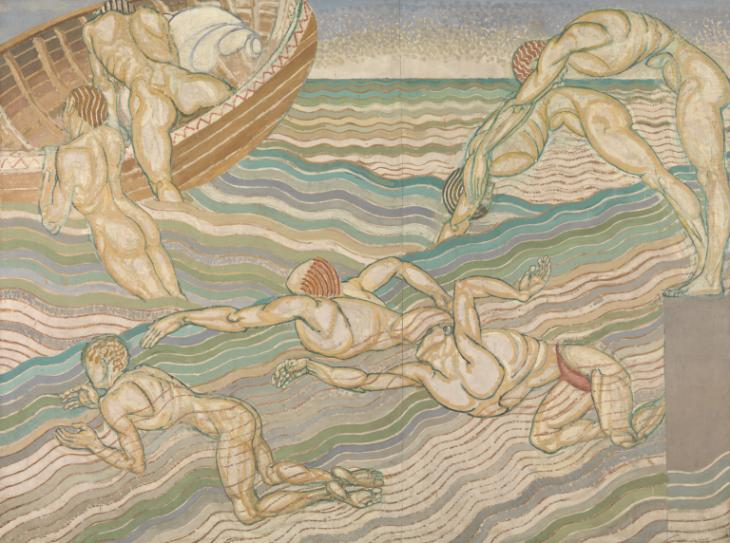 Bathing, 1911 (Duncan Grant) | www.tate.org.uk