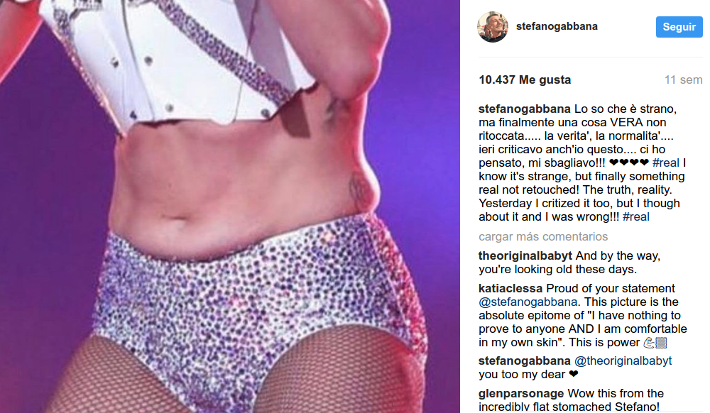 Stefano retractándose por burlas contra Lady Gaga | @Stefanogabbana en Instagram