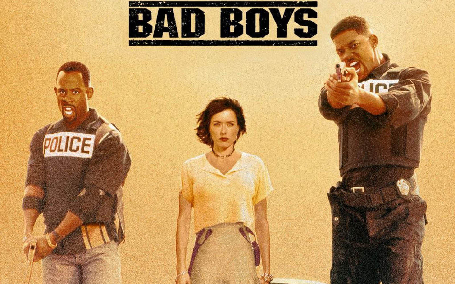 Afiche de "Bad Boys", 1995