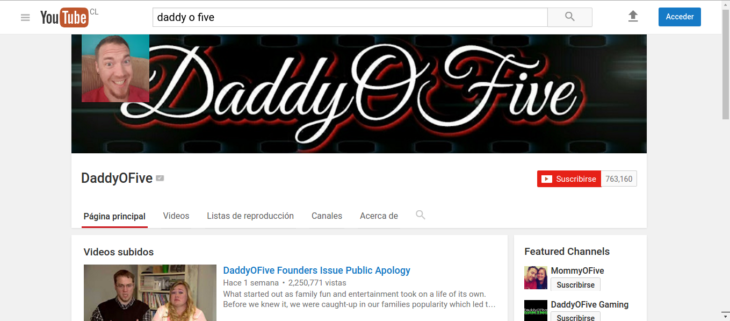 DaddyOFive | Youtube