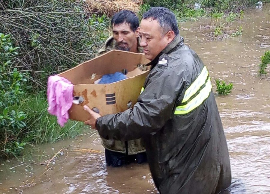 Rescate de Carabineros