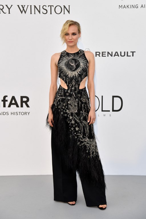 Actriz Diane Kruger en gala amfAR en Cannes | Alberto Pizzoli | AFP