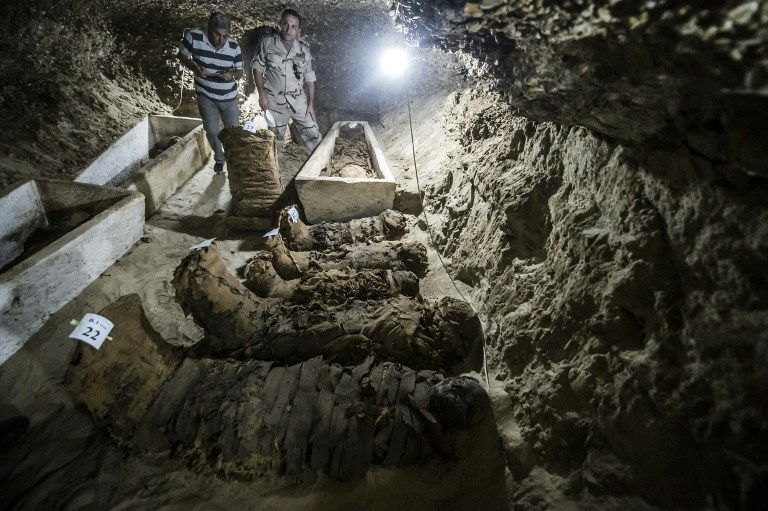 Momias halladas en el centro de Egipto | Khaled Desouki | AFP
