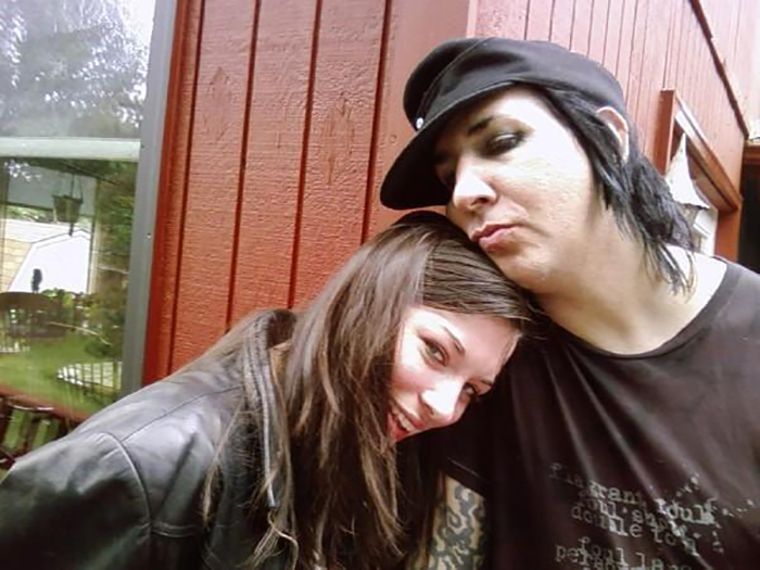 Stoya y Marilyn Manson