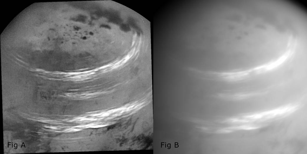 Anillos de nubes en Titán | NASA