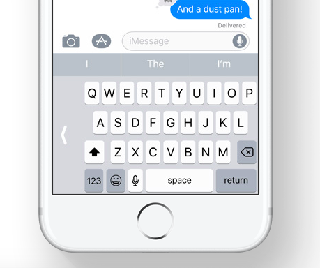 Modo para escribir sólo con una mano en iOS 11 - Apple | Mashable