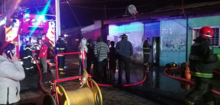Incendio en San Ramón afecta a vivienda habitada ilegalmente por ... - BioBioChile