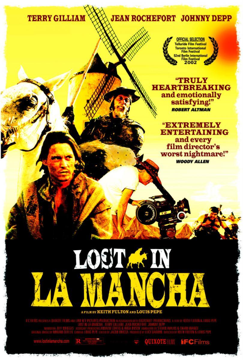 El afiche de "Lost in la Mancha" 