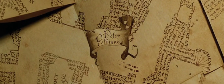 Peter Pettigrew en el Mapa del Merodeador | Harry Potter