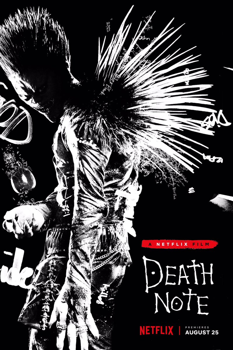 Póster Death Note con Ryuk | Netflix