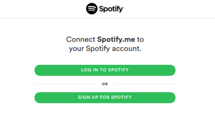 Ingresar a Spotify.me - Spotify