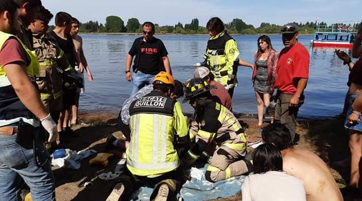 Hombre falleció en el balneario de la Laguna Avendaño en Quillón