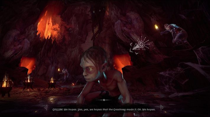 Liberan imágenes del primer juego de The Lord of the Rings protagonizado por Gollum