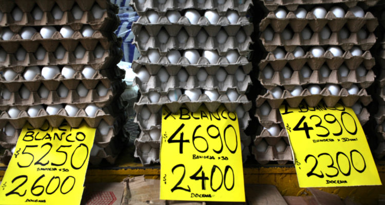 Los huevos subieron de precio y las carnes se mantienes estables, de acuerdo a análisis del Gobierno