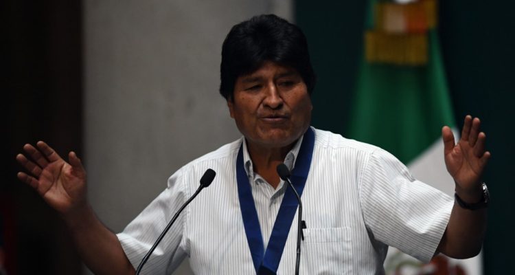Evo Morales acusa una