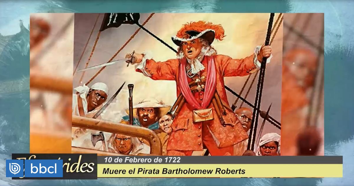 Efem Rides El De Febrero De Muere El Pirata Bartholomew