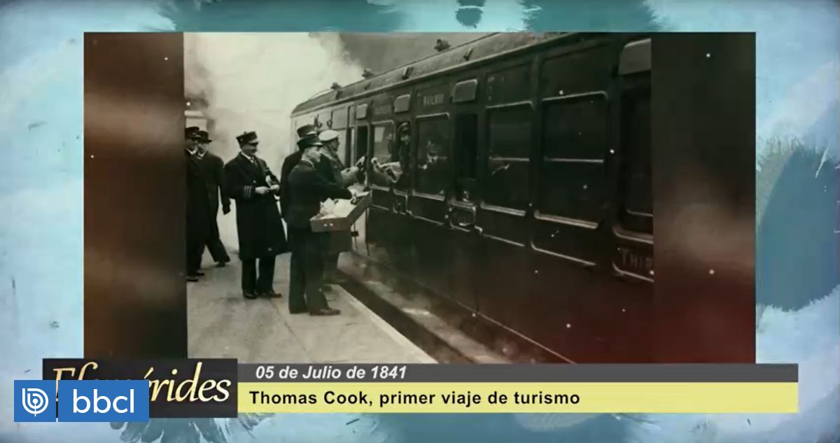 Efemérides El 5 de julio de 1841 Thomas Cook crea el primer viaje