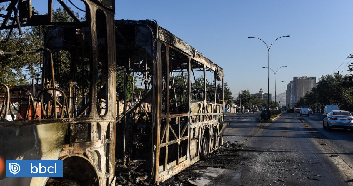 Daños a transporte público serán castigados con hasta 5 años de cárcel