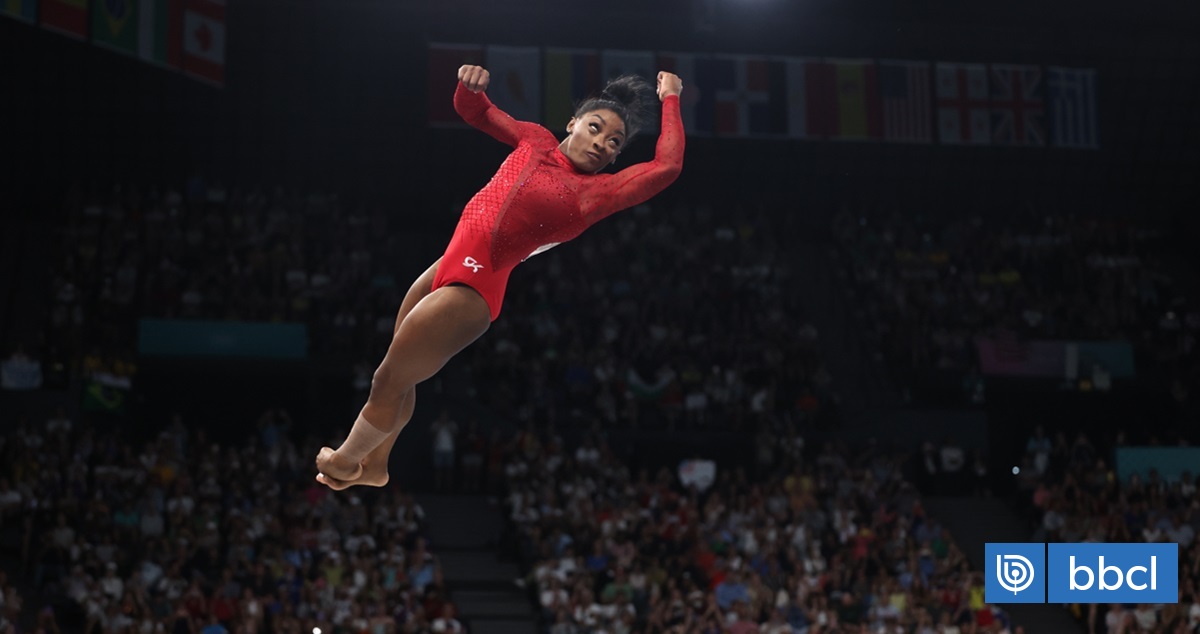 Simone Biles gana tercer oro en París 2024 con espectacular salto