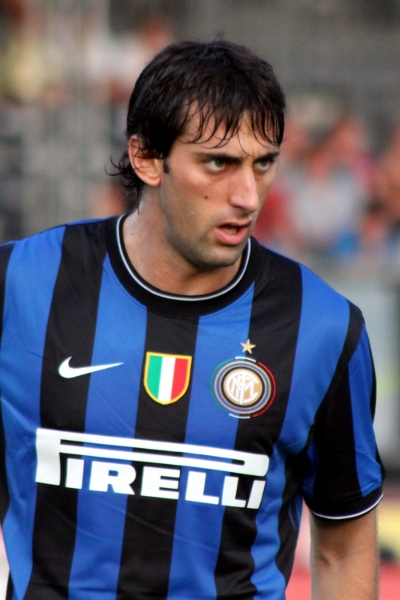 Diego Milito. Archivo
