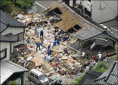 Efectos del terremoto