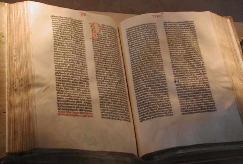 Biblia de Gutenberg | Wikipedia
