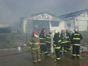 Incendio en Punta Arenas | El Pingüino