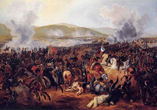 La Batalla de Maipo, cuadro de Mauricio Rugendas