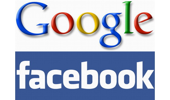 Logos Google – Facebook