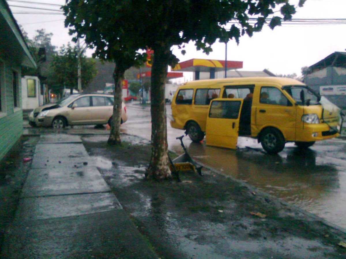 Vehículos involucrados