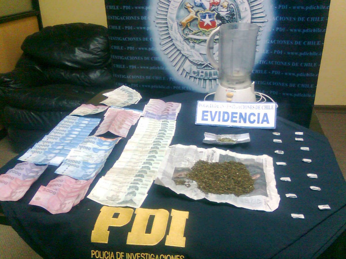 Droga y dinero incautado | Pedro Cid