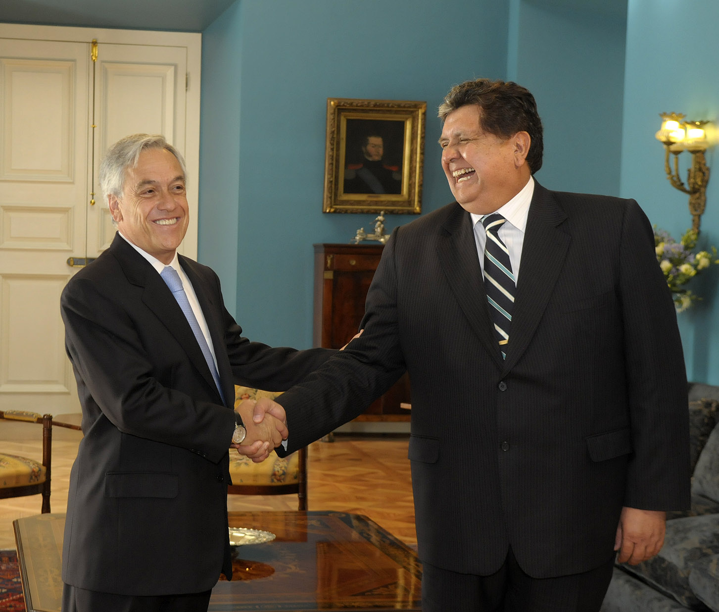 Piñera y Alan García | fotopresidencia.cl