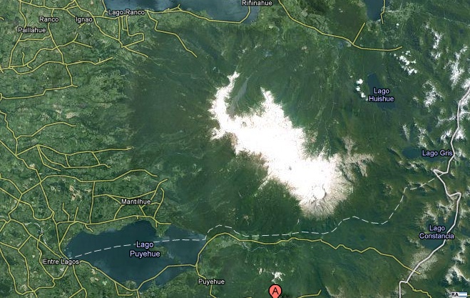 Volcán Puyehue | Google Maps