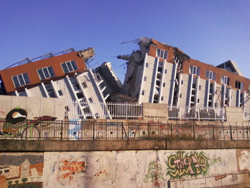 Colapsado edificio Alto Río | Foto: Felipe Delgado
