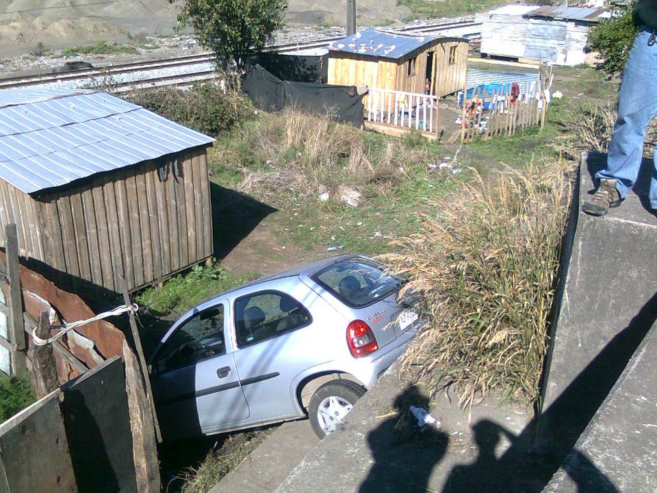 Vehículo accidentado | Óscar Valenzuela