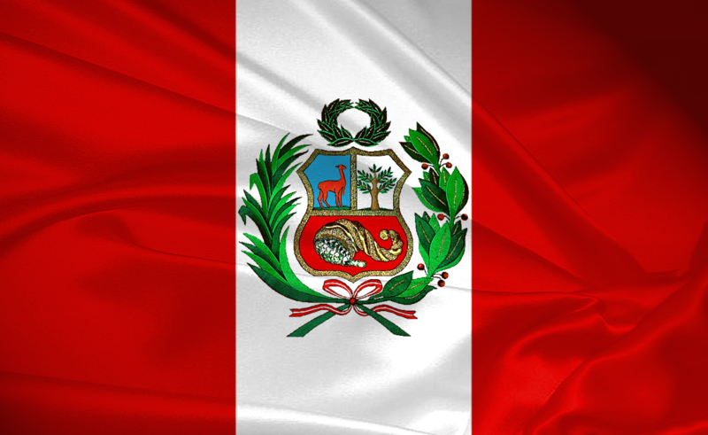 Bandera del Perú