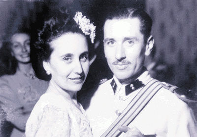 Carlos Prats y su esposa Sofía Cuthbert