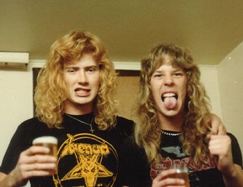 Dave Mustaine y James Hetfield – 1981